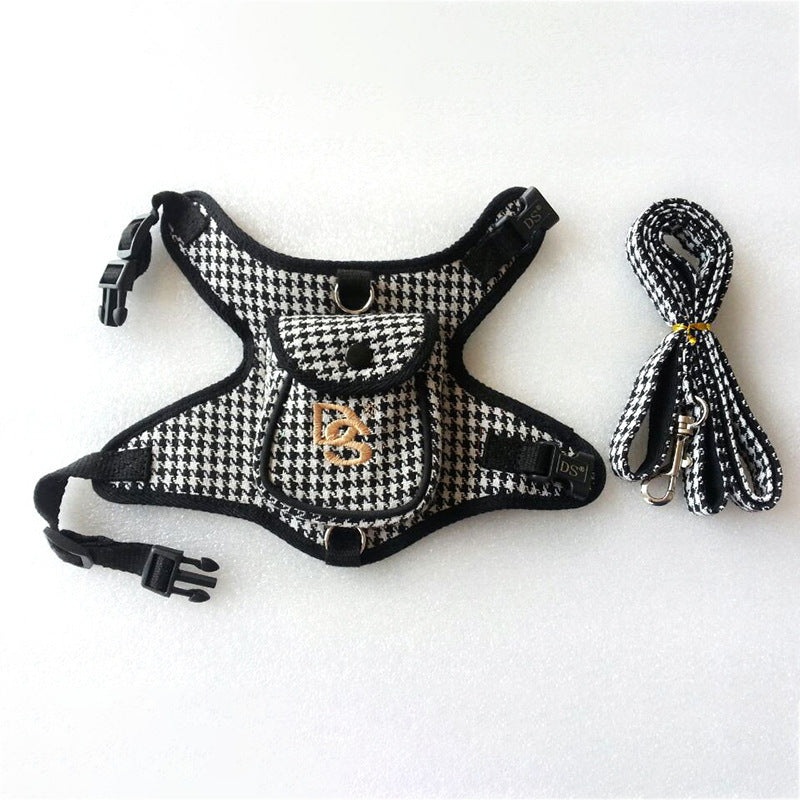 Korean-Style Cotton Dog Vest – Breathable Pet Outfit for Small & Medium Dogs