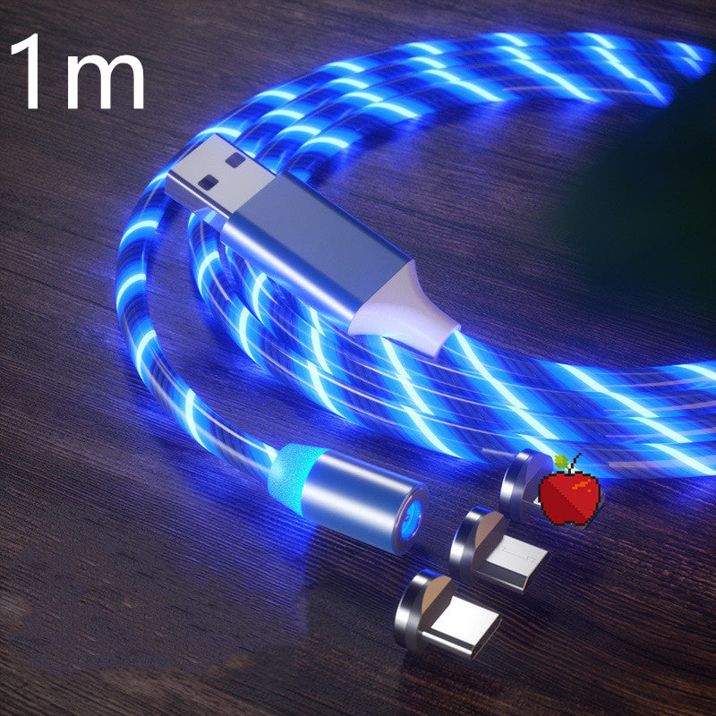 3-in-1 Magnetic Charging Cable – Micro USB & Type-C | 1m/2m Nylon Braided – car-accessory