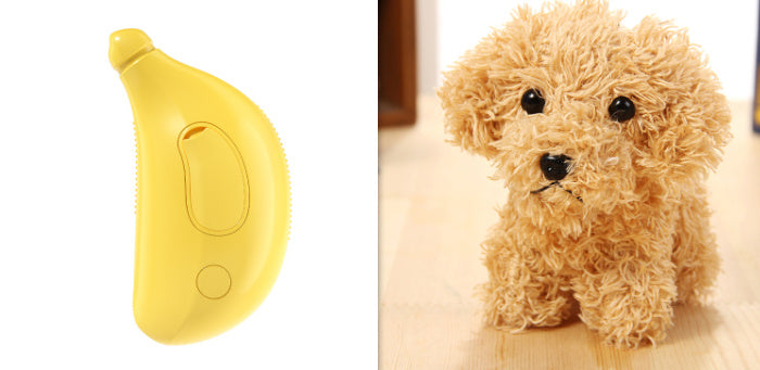 Rechargeable Steamy Pet Grooming Brush – USB Massage Comb for Cats & Dogs