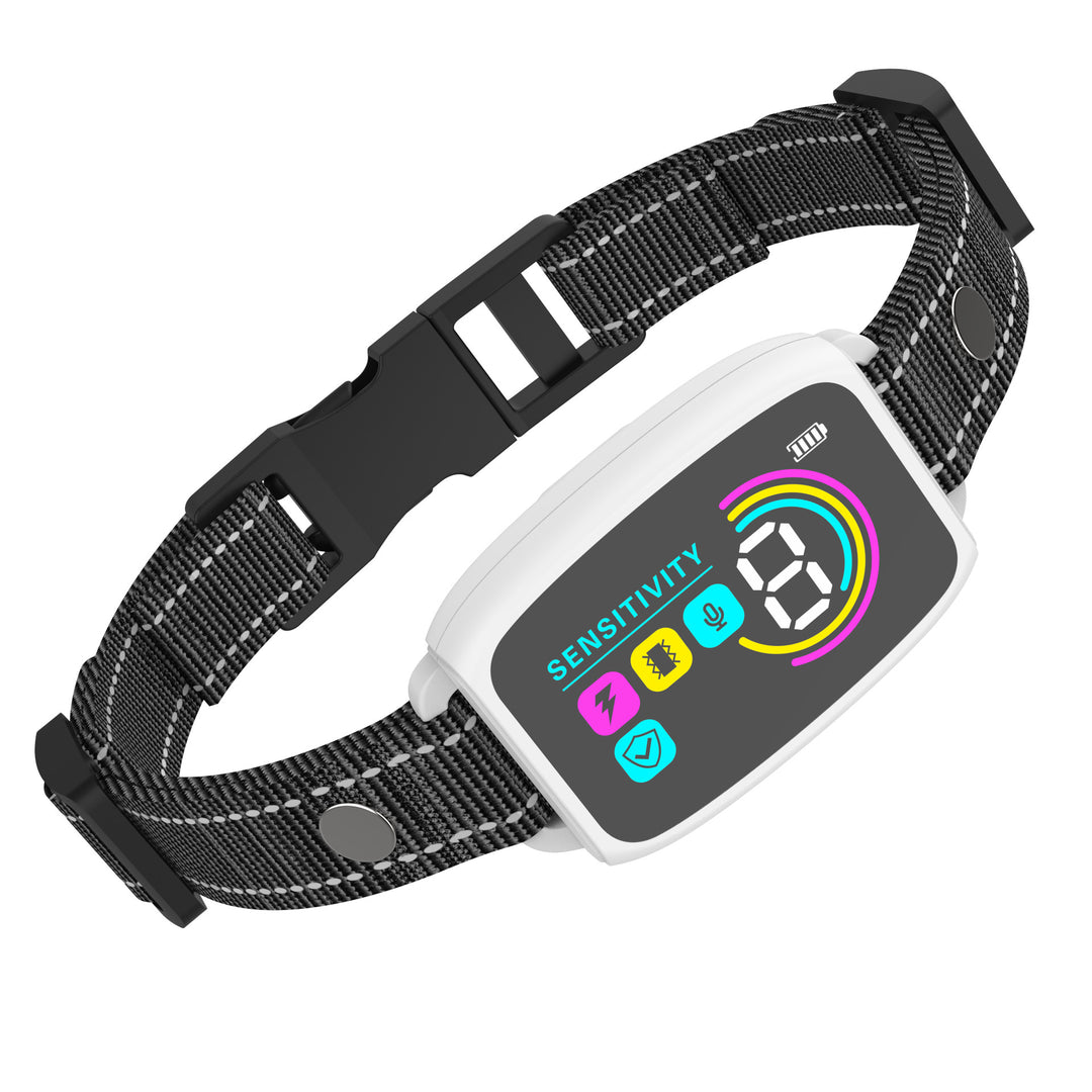 Smart Anti-Bark Dog Collar – AI-Powered Bark Control for All Dog Sizes