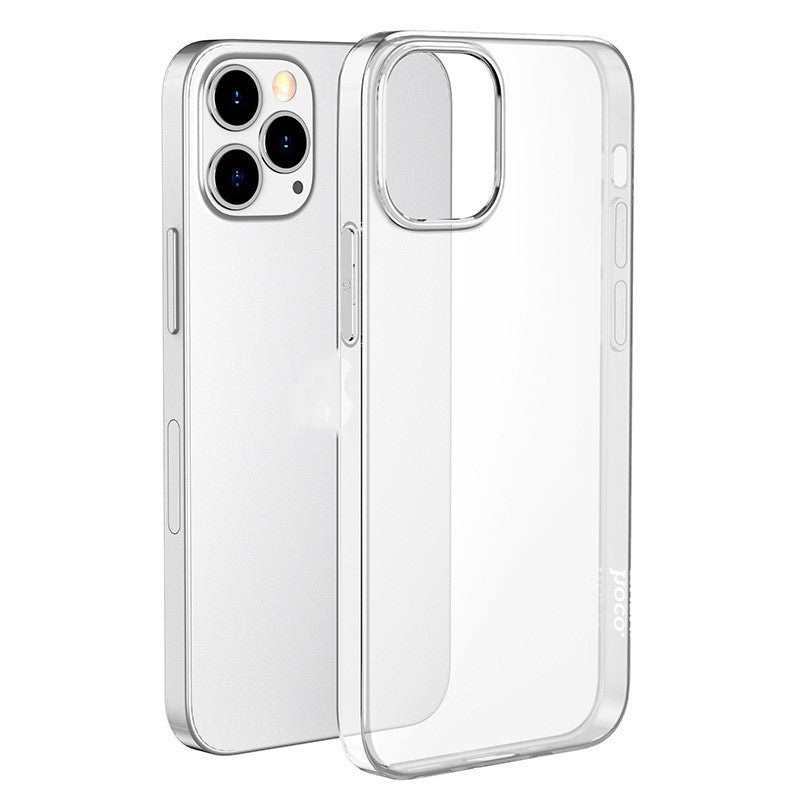 Ultra-Clear TPU Phone Case – 0.8mm Slim Transparent Cover with Camera Protection
