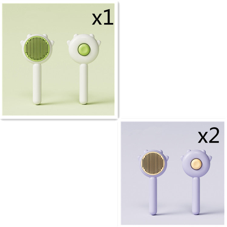 Pet Massage Comb – Hairball & Matting Prevention Brush for Cats & Dogs
