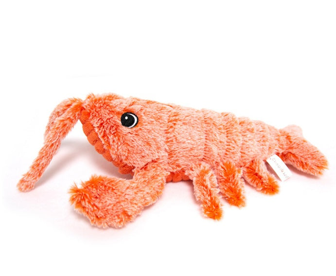 Electric Jumping Lobster Cat Toy | USB Rechargeable Plush Toy