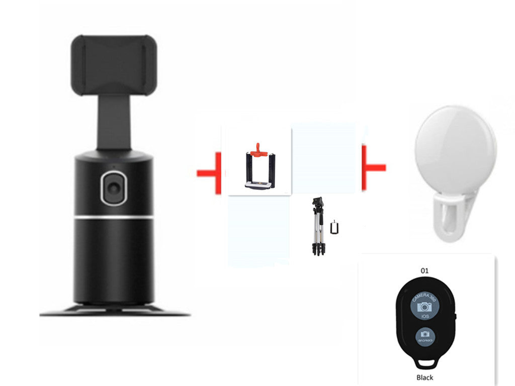 AI Face Tracking Phone Mount – 360° Auto-Tracking Stand for Live Streaming & Vlogging – tech-gadget