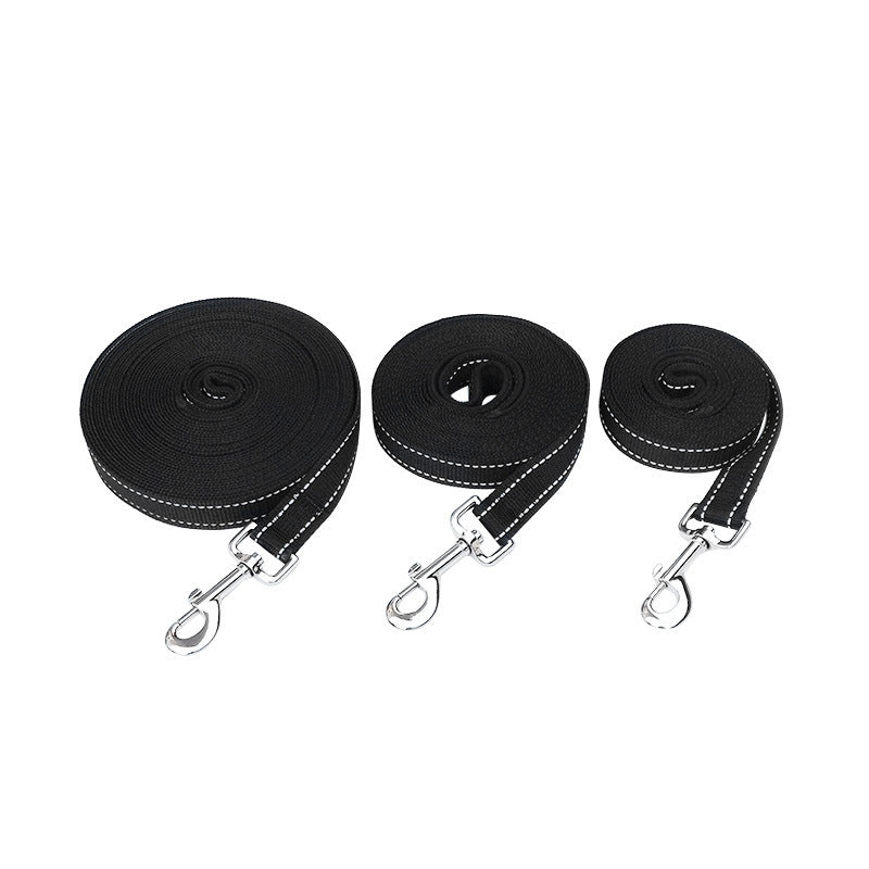 Long Distance Nylon Dog Leash – 3m to 20m Recall Training Lead with Comfort Handle