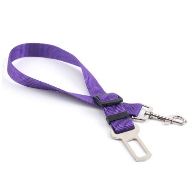Adjustable Pet Car Seat Belt – Secure & Comfortable Travel Harness for Dogs & Cats – grooming kit