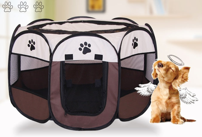 Waterproof Outdoor Dog Tent – Breathable & Mosquito-Proof with Detachable Skylight