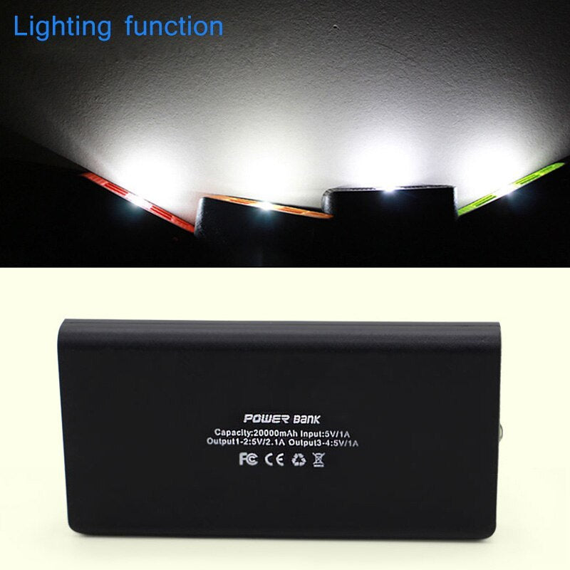 DIY 6x18650 Power Bank Kit – Shell + Circuit Board for Custom Portable Charger