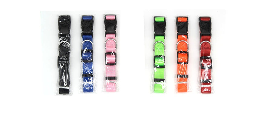 Adjustable Soft Nylon Pet Collar – Comfortable & Durable for Dogs and Cats – grooming kit