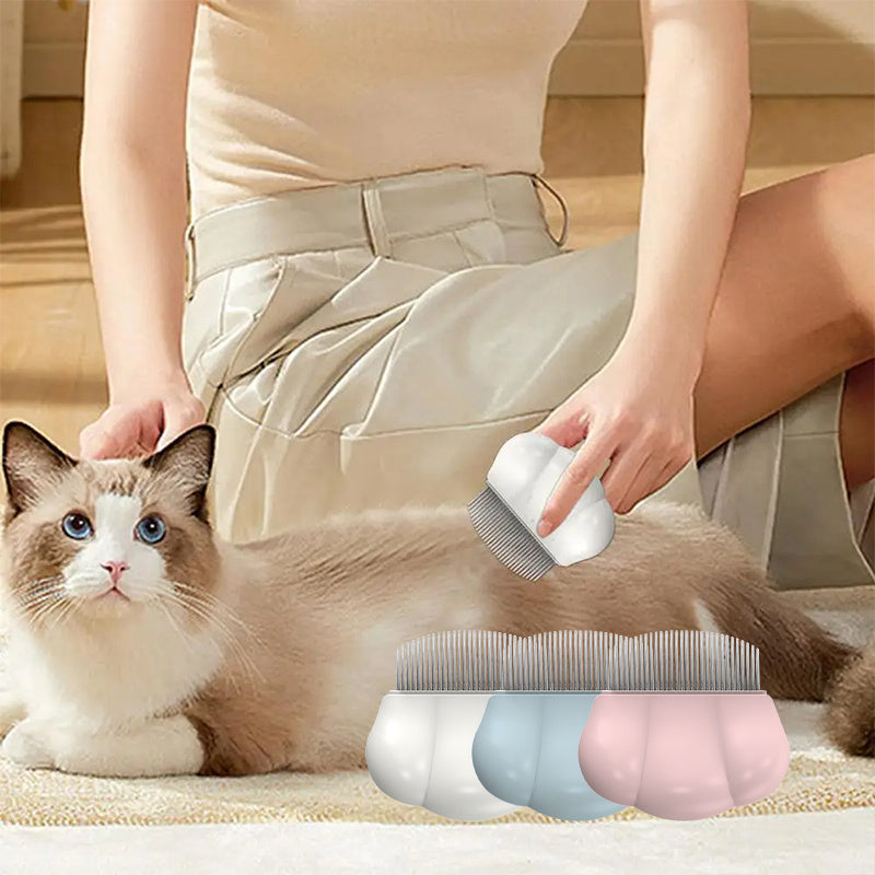Anti-Shedding Pet Grooming Comb – Detangle & Reduce Fur Shedding