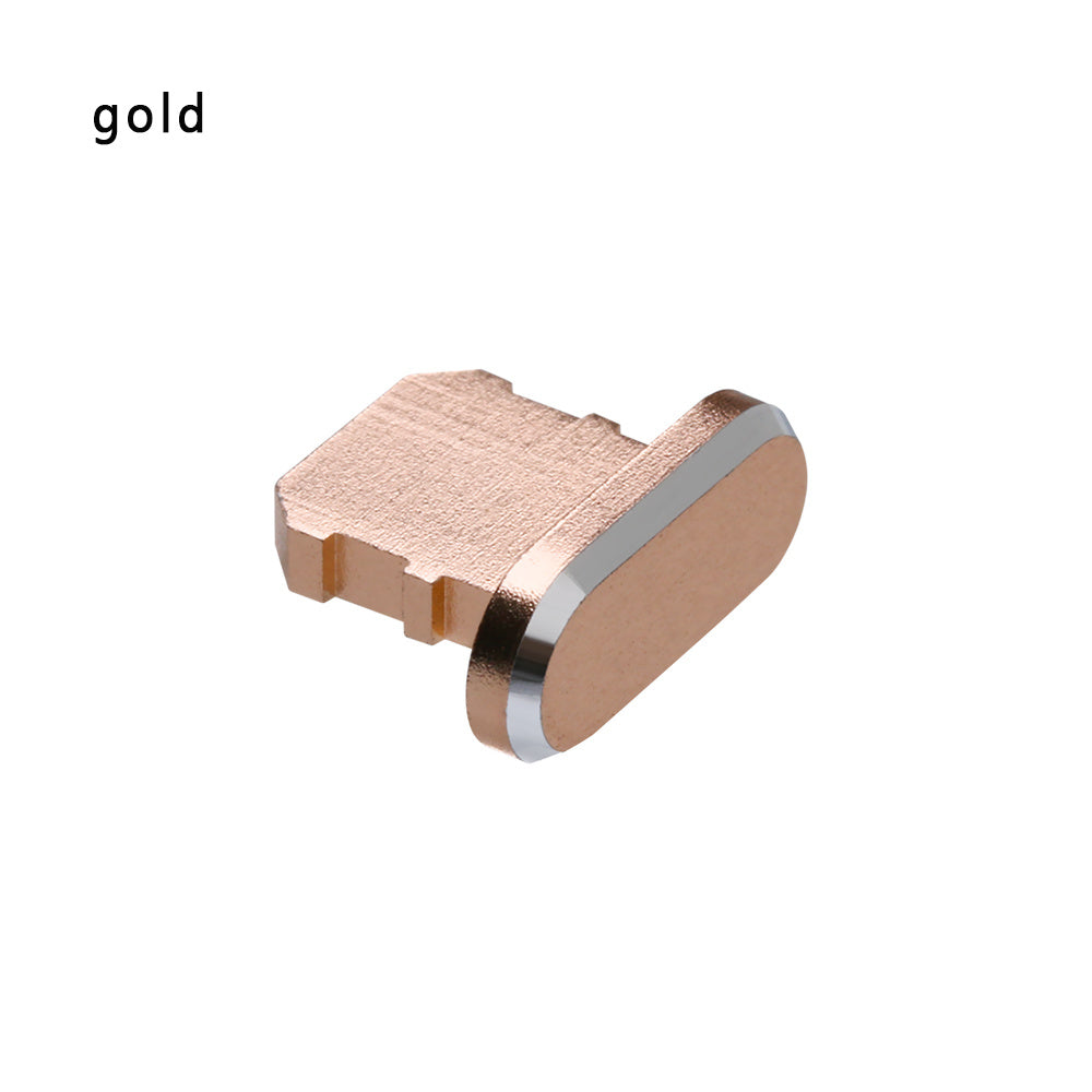Aluminum Lightning Port Dust Plug for iPhone – Sleek Charging Port Protector