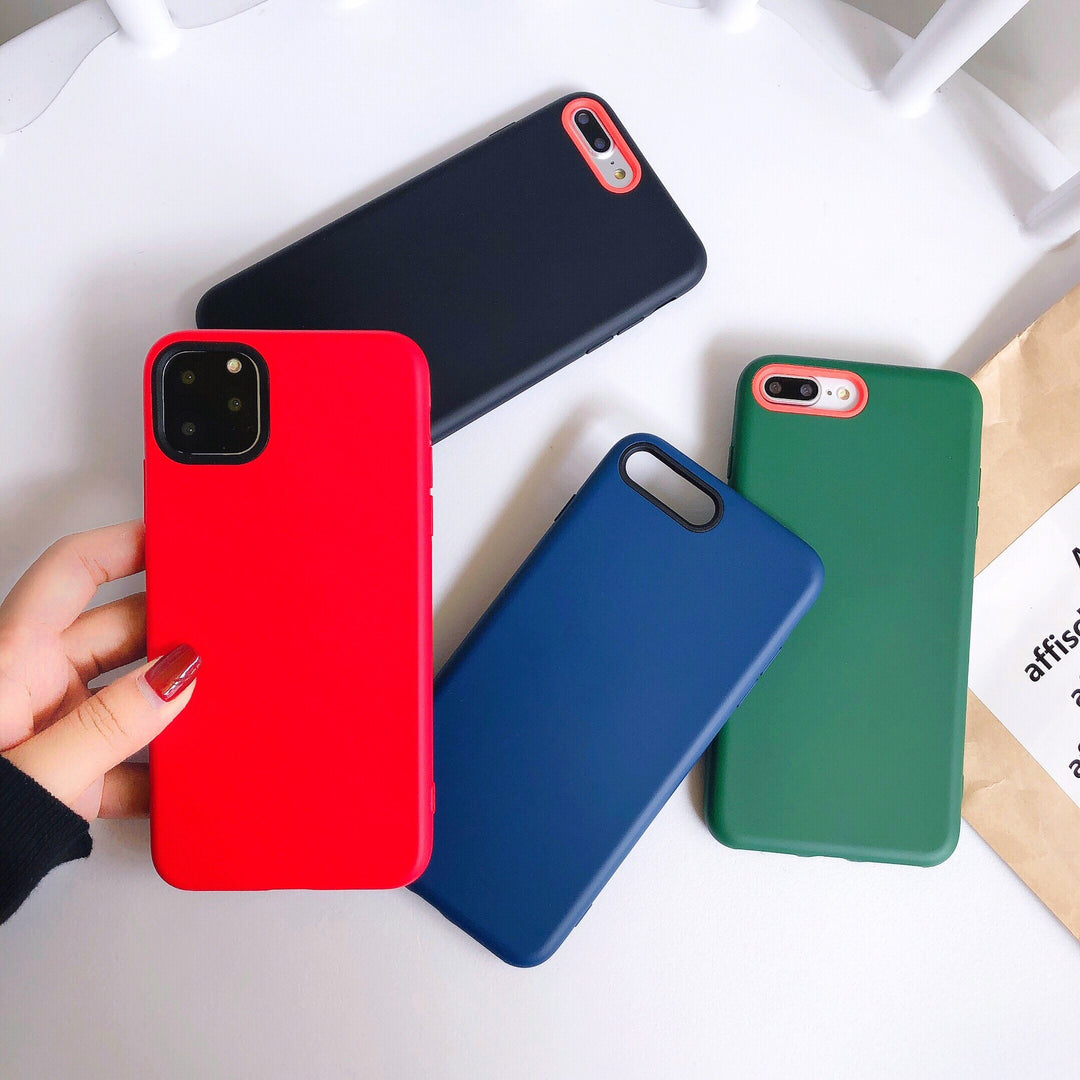 Cartoon Animal Silicone iPhone Case – Cute Full-Coverage Soft Protective Cover (iPhone 6 to 11 Pro Max)