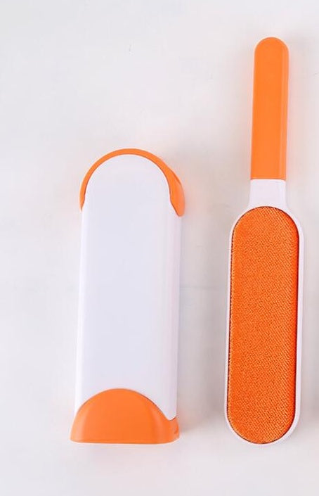 Reusable Pet Hair Remover – Double-Sided Lint Brush with Cleaning Base