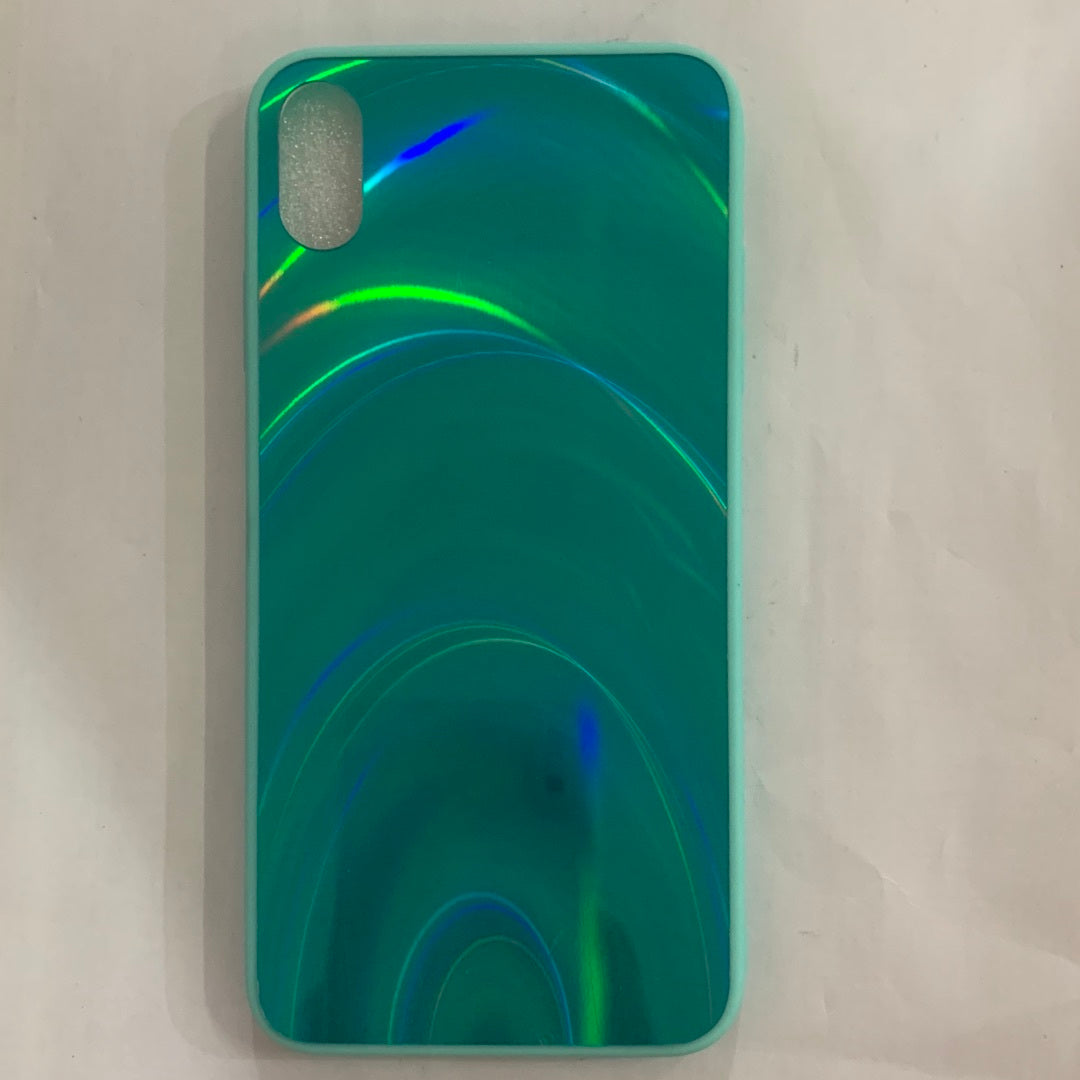 3D Rainbow Glitter Gradient Phone Case – Sparkly Soft Edge Full Cover – phone-case