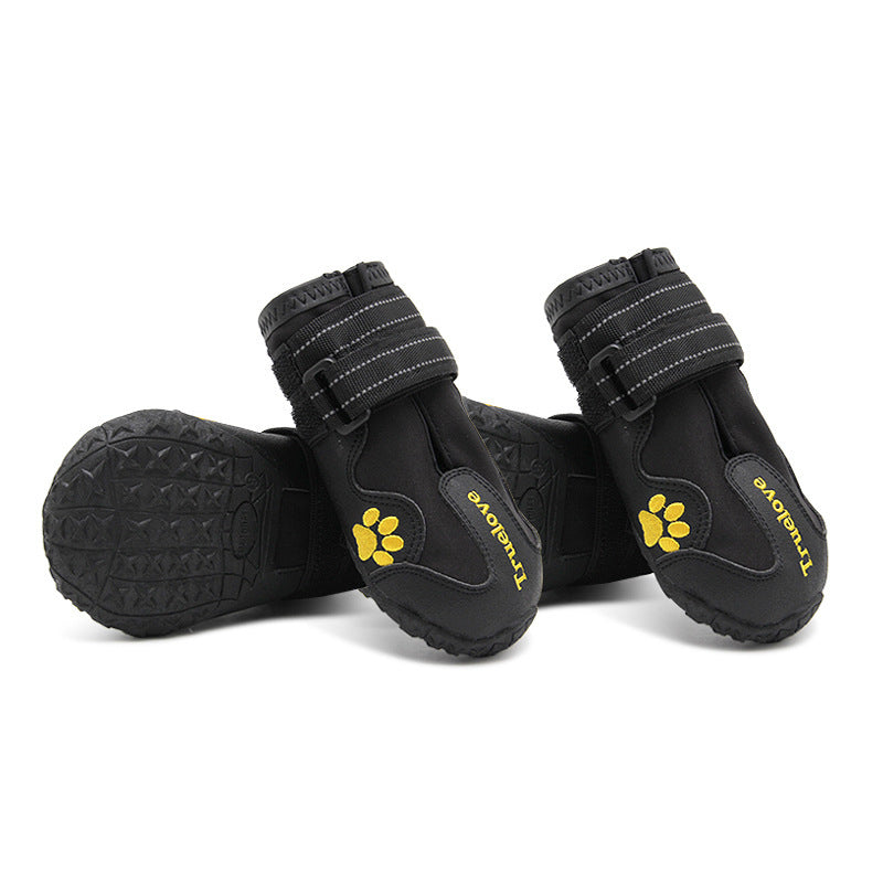 Waterproof Reflective Dog Boots – Secure Paw Protection for All Seasons