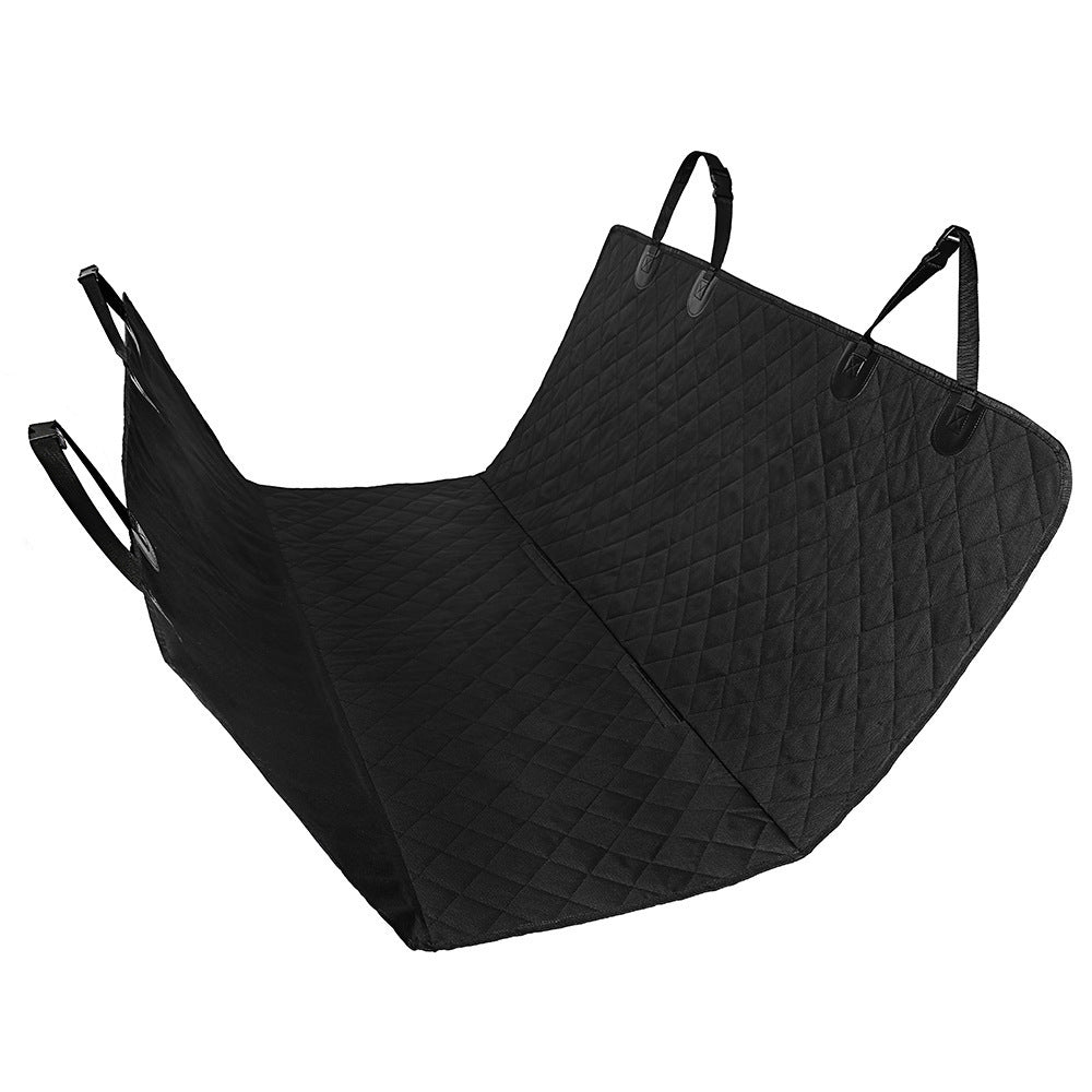 Waterproof Dog Car Seat Cover – Mesh Window, Anti-Slip, Universal Fit