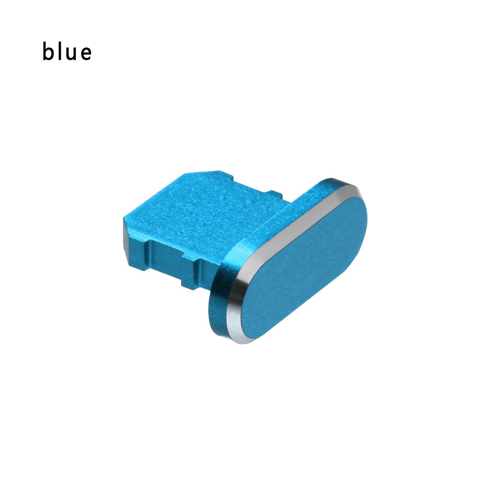 Aluminum Lightning Port Dust Plug for iPhone – Sleek Charging Port Protector
