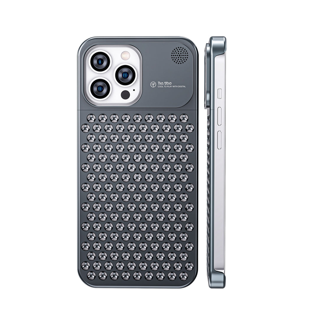 Aromatherapy Aluminum iPhone Case – Ultra-Thin Heat Dissipation Design