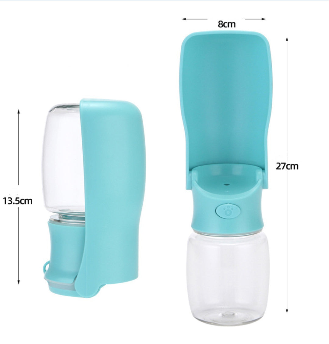Foldable Pet Water Dispenser – Portable Leak-Proof Bottle for Dogs & Cats