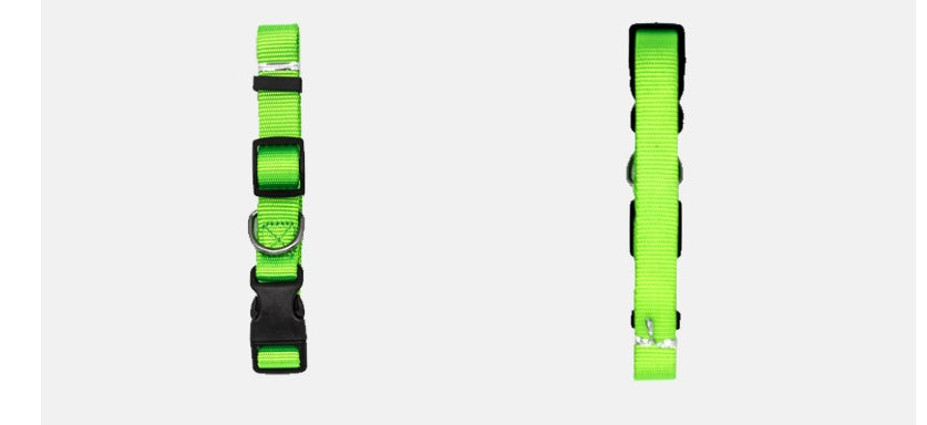 Adjustable Soft Nylon Pet Collar – Comfortable & Durable for Dogs and Cats – grooming kit