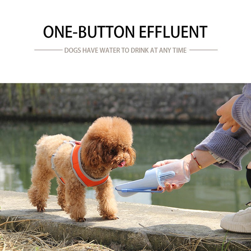 Portable Dog Water Bottle with Filter – Leakproof & BPA-Free Travel Cup
