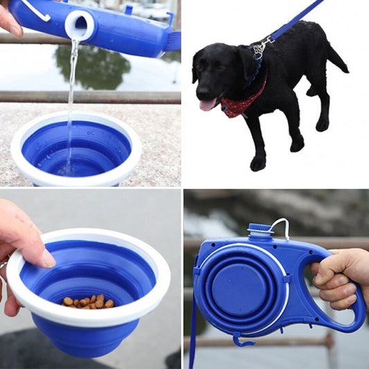 Plastic Dog Leash with Grip – Non-Retractable Lead for Small to Medium Dogs – grooming kit
