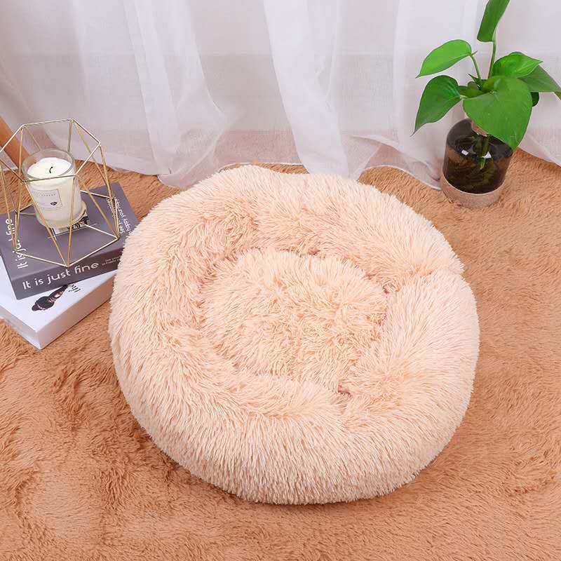 Waterproof Plush Dog Bed – Non-Slip Kennel Mat for Pets
