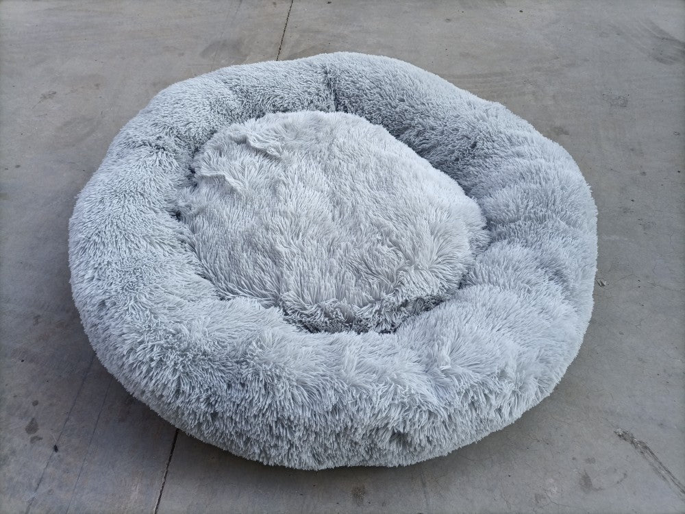 Waterproof Plush Dog Bed – Non-Slip Kennel Mat for Pets
