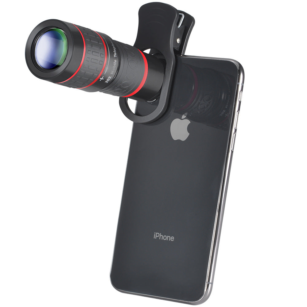 20X Smartphone Telephoto Lens – Clip-On Zoom Camera – tech-gadget