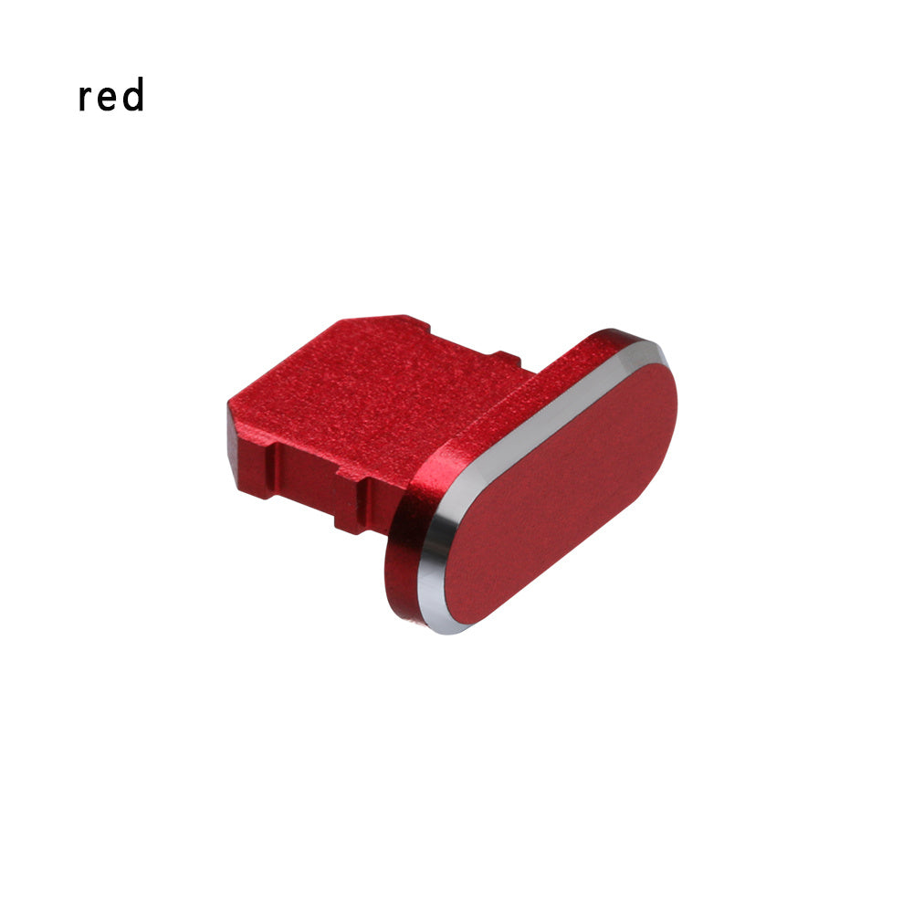 Aluminum Lightning Port Dust Plug for iPhone – Sleek Charging Port Protector