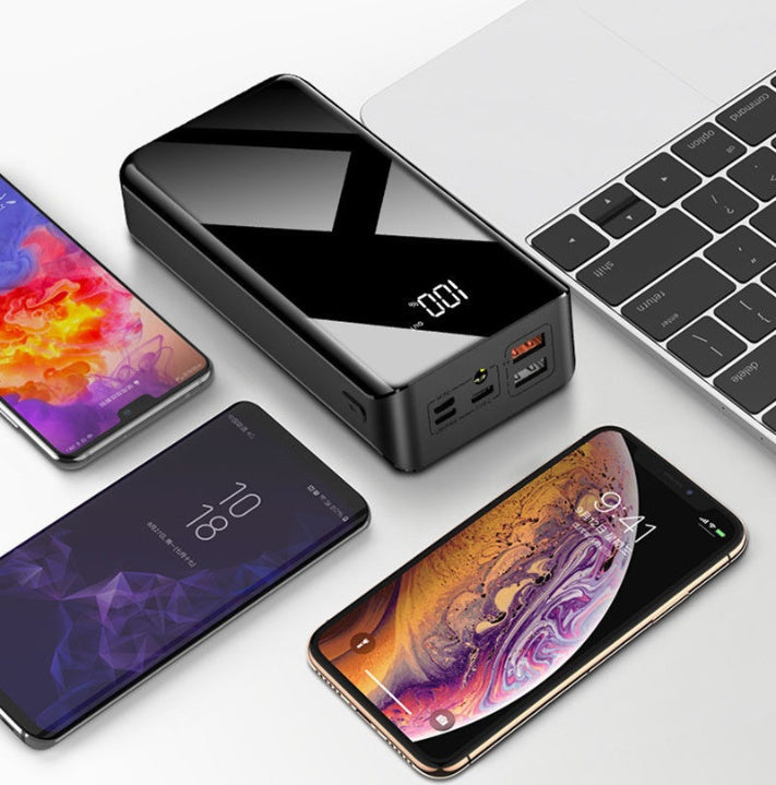 30,000mAh Power Bank – Dual USB Fast Charger with LCD Display – power-bank
