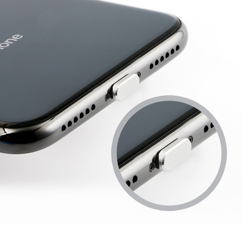 Aluminum Lightning Port Dust Plug for iPhone – Sleek Charging Port Protector