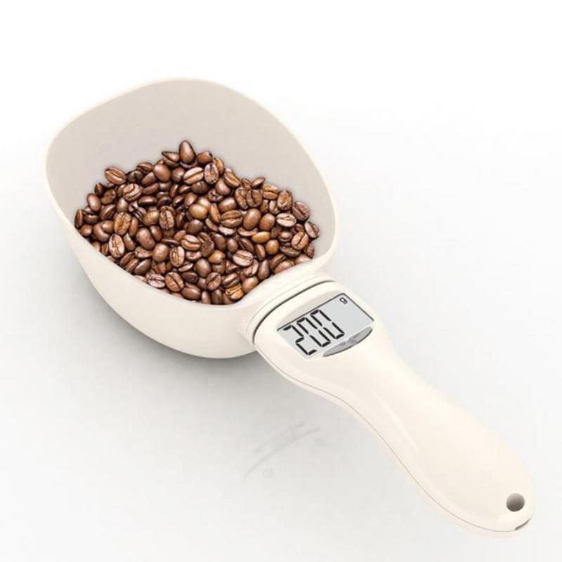 Digital Pet Food Measuring Spoon – LCD Display & 5 Units for Accurate Feeding