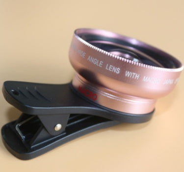2-in-1 Clip-On Phone Lens – Macro + Wide Angle for iPhone, Samsung & Tablets – tech-gadget