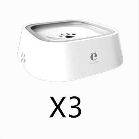 1.5L Floating Pet Water Bowl – No-Spill Slow Feeder for Cats & Dogs – grooming kit
