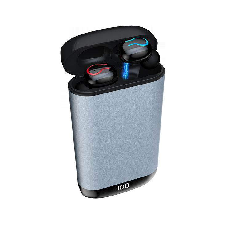 TWS Wireless Earbuds – HiFi Bluetooth 5.0 with 6000mAh Charging Case & Noise Reduction