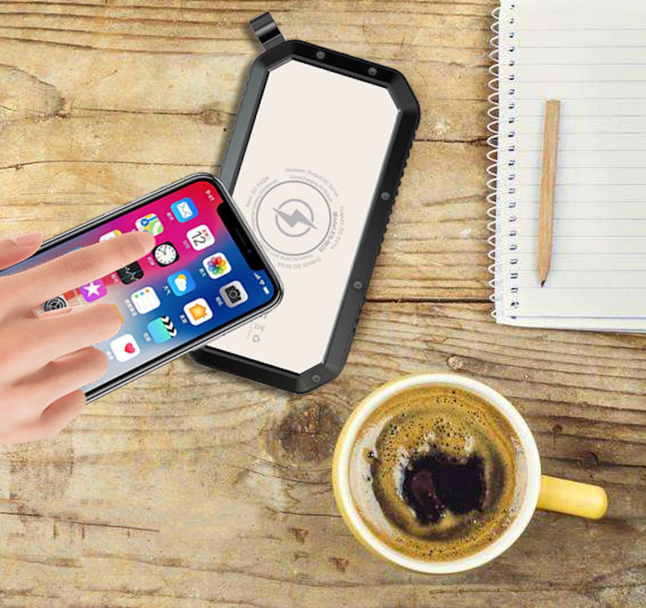 Eco-Friendly Wireless Power Bank – 4-Port, Fast Charging, Compact 178mm Design – power-bank