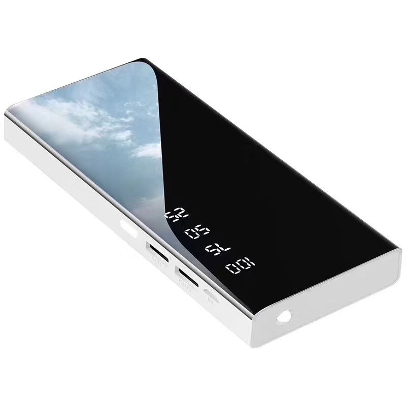 20,000mAh Dual USB Power Bank – Fast Charging with LCD Display & Flashlight – power-bank