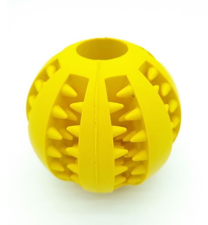 Silicone Dog Treat Ball – Chew Toy & Teeth Cleaning Dispenser
