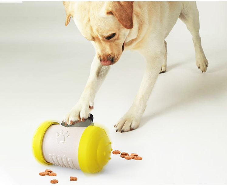 Interactive Quacking Dog Treat Ball – Mental Stimulation Toy for Dogs