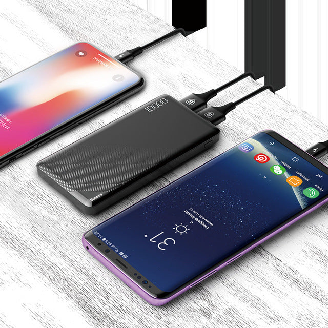 10000mAh Multi-Port Power Bank – Compact USB Charger for Travel & Daily Use – power-bank