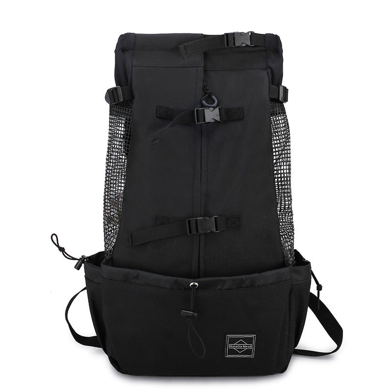 Breathable Polyester Pet Carrier Bag – Travel Tote for Cats & Small Dogs