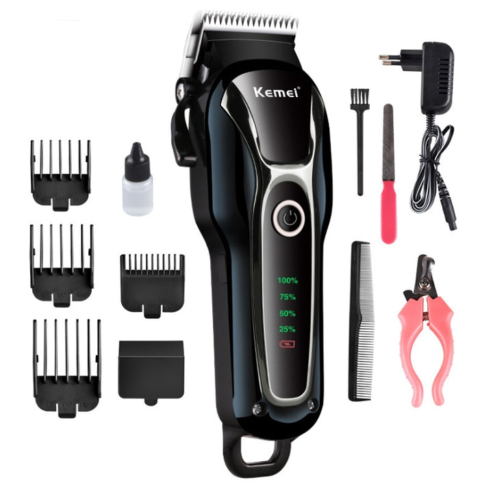 Rechargeable Pet & Human Shaver – Quiet Precision Grooming Tool with Long Battery Life – grooming kit