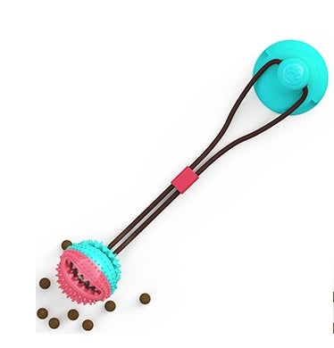 Multifunctional Suction Cup Dog Toy – Tug, Chew & Treat Dispenser (Food-Grade TPR)