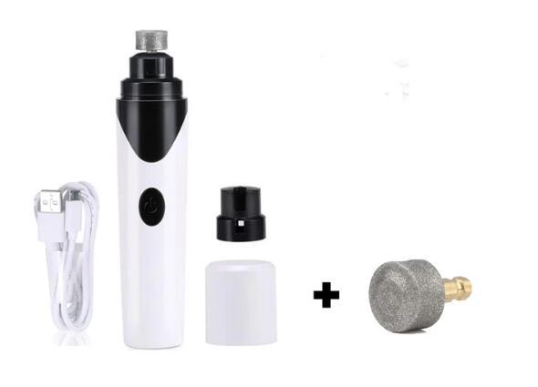 USB Pet Nail Grinder – Quiet, Safe, Rechargeable Grooming Tool for Cats & Dogs