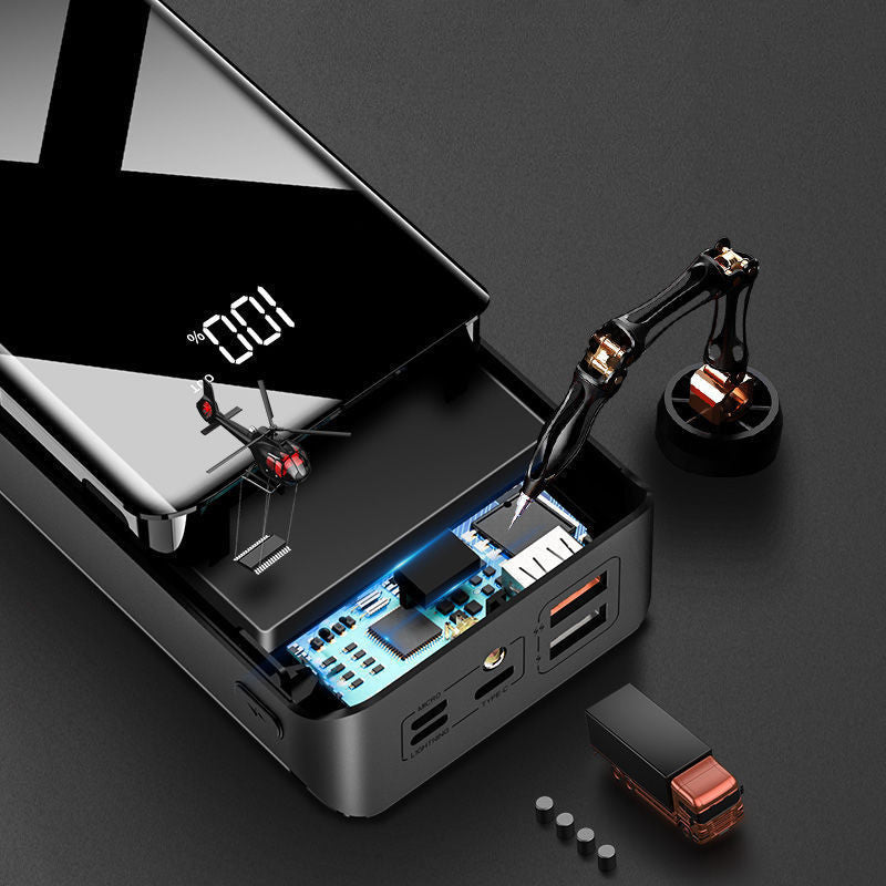 30,000mAh Power Bank – Dual USB Fast Charger with LCD Display – power-bank