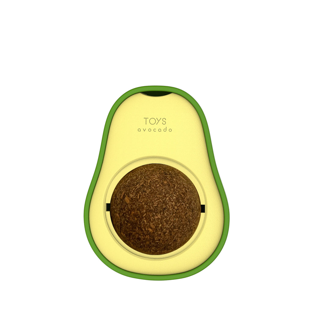 Avocado Catnip Ball Toy with Peppermint – Dental & Digestive Benefits