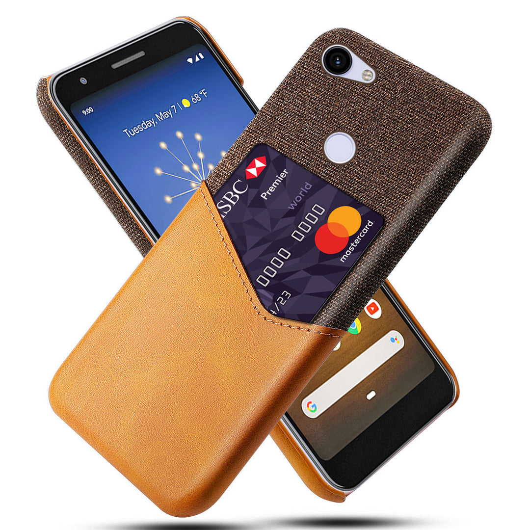 Leather Back Cover for Google Pixel 2 / 2XL – Business Style, Waterproof & Shock-Resistant