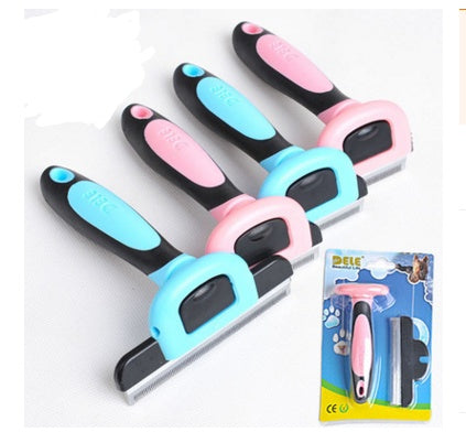Deshedding Brush for Long-Haired Pets – Reduce Shedding & Maintain a Healthy Coat – grooming kit