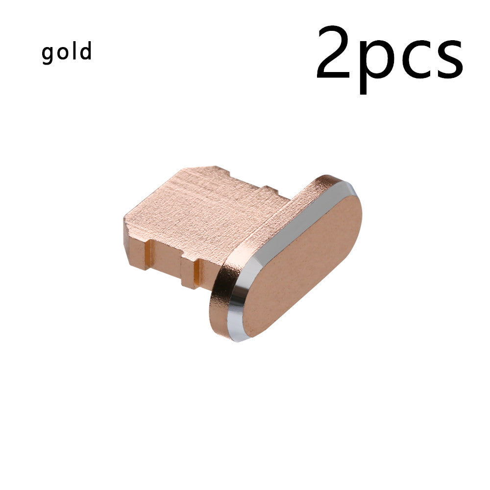 Aluminum Lightning Port Dust Plug for iPhone – Sleek Charging Port Protector
